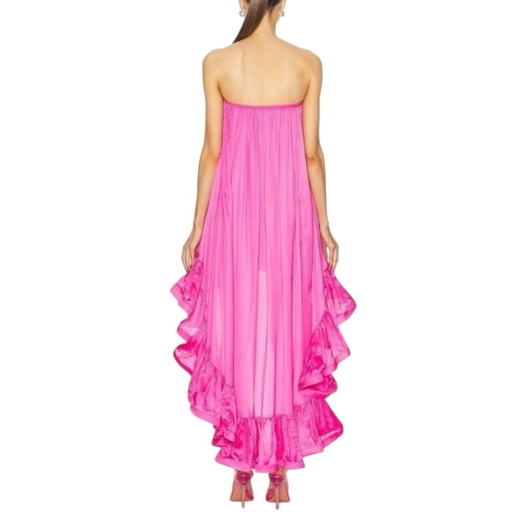 NWT HEMANT & NANDITA Yuri High Low Long Dress Size XS - Picture 3 of 13